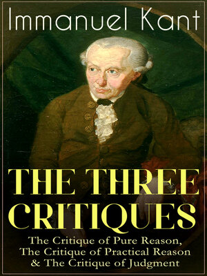 cover image of THE THREE CRITIQUES